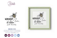 Vorsicht vor dem Imker SVG | Bienen SVG Product Image 1