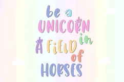 Unicorn Horn Font - Free Font of The Week Product Image 2