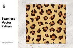 Leopard allover print digital paper Product Image 1
