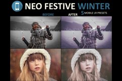 Neo Festive Winter Story mobile lightroom presets Product Image 11