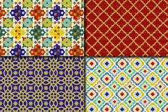 Moroccan Digital Papers / Ethnic, Tribal, Geometric Digital Paper Pack / Moroccan backgrounds / Scrapbooking paper / Printable papers Product Image 2