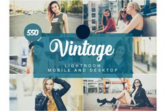 550 Vintage Mobile and Desktop PRESETS Product Image 1