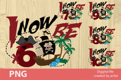 pirate party png, birthday pirates png, birthday png, bundle Product Image 1