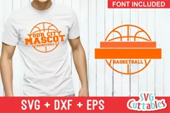 Basketball SVG | Basketball Template 0023 | Shirt Design Product Image 1