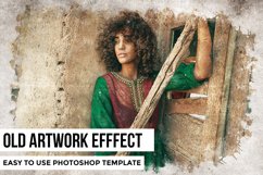 Old Artwork Photo Template Product Image 1