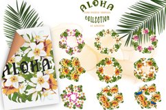 Aloha Hand Painted Tropical Wreaths Product Image 3