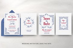 Embroidery Wedding Invitation Suite Product Image 7