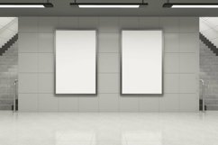 Subway Two Signage Mockup Product Image 2