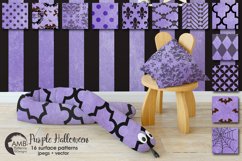 Purple Halloween Surface Patterns, Halloween Paper, AMB-1097 Product Image 2