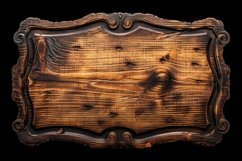 Vintage Wooden Signboard Mockup Product Image 2