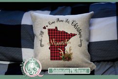 Minnesota Plaid Christmas State Sublimation Product Image 3