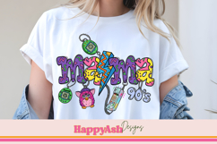 Retro 90s Mama Charm PNG Product Image 2