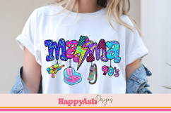 Retro 90s Mama Charm PNG Product Image 2