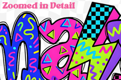 Retro 90s Mama Charm PNG Product Image 3