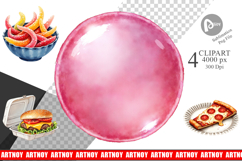 90s Nostalgia Snack Time Sublimation Product Image 1