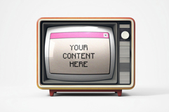 90s TV Screen Mockup Product Image 3