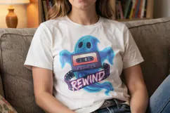 90s VHS Horror Store Sublimation Product Image 2