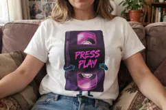 90s VHS Horror Store Sublimation Product Image 3