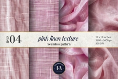 Pink Linen Texture | Fabric Pattern Product Image 1
