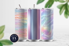 Holographic Pastel Digital Paper, Iridescent Texture Product Image 2