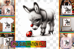 Enchanted TSHIRT Art PNG, Cute Animals Product Image 1