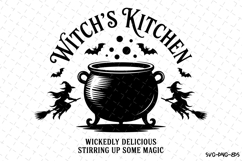 Witch&#039;s Kitchen Svg | Halloween Svg | Svg Cut Files Product Image 1