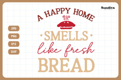 Funny Baking Saying SVG For Baker | Fresh Bread Product Image 3