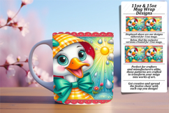 CUSTOM 11oz Mug Wrap PNG Artwork , Goose Product Image 1