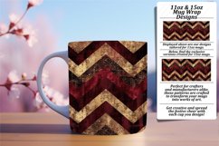 Glittery Vibrant Stripe 11oz/15oz Mug Wrap Art Product Image 1