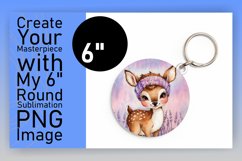 Gorgeous Circle Design Coaster Template , Animals Product Image 1