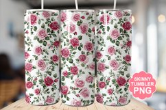 Valentine Roses Tumbler | Valentine Tumbler Wrap Product Image 1