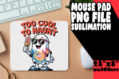 CHEERFUL desk mat Fun Sublimation, Funny Ghost Product Image 1