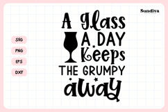 30 Wine Glass Quote SVG Bundle | Drinking Sayings Product Image 28