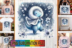 LUMINOUS PNG TSHIRT Gift Ideas, Cute Dino Product Image 1