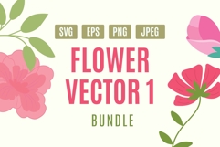 Bloom &amp; Blossom Vector Set 01 Product Image 1