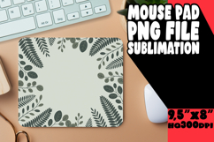 cheerful mouse pad Inspirational PNG, Flowers Product Image 1