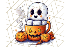 Monster Café Halloween PNG Clipart, Coffee Holiday Clip Art Product Image 3