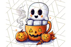 Monster Café Halloween PNG Clipart, Coffee Holiday Clip Art Product Image 3