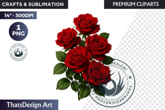 Flower Clipart PNG, Botanical Illustration Floral graphic Product Image 1