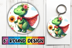 Joyful Coasters Circle Style, Dino Product Image 1