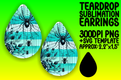 Dynamic Teardrop Design for Sublimation , Halloween Product Image 1