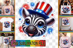 Whimsical TOTE BAG Designs PNG, USA Animals Product Image 1