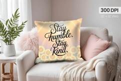 Inspirational Quotes Pillow PNG Motivational PNG Sublimation Product Image 1