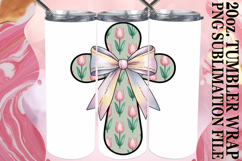 Radiant Adventures 20oz tumbler wrap, Cross and Bow Product Image 1