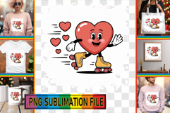 Charming TOTE BAG Magic Ideas, Valenines Heart Product Image 1