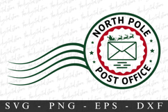 North Pole post Mail Svg | Christmas svg Product Image 1
