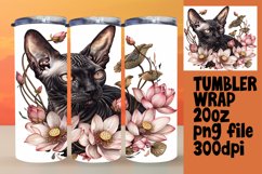Tumbler with Jovial Kitties Product Image 1