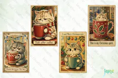 Funny Christmas Card Clipart Product Image 1