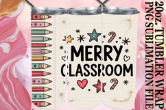 Cozy Moments 20oz tumbler wrap, Teacher Product Image 1