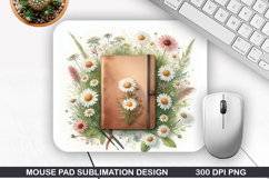 Mouse Pad Sublimation, Animals Mouse Pad PNG Design Product Image 1